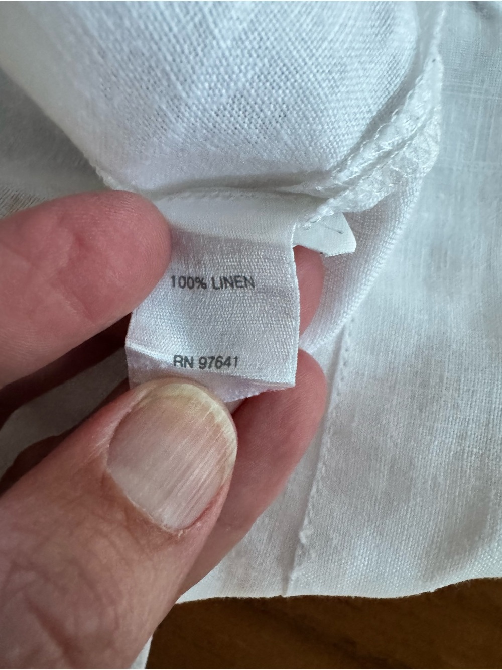 Pure Jill J. Jill White Linen Boxy Top Size Medium - Picture 4 of 5